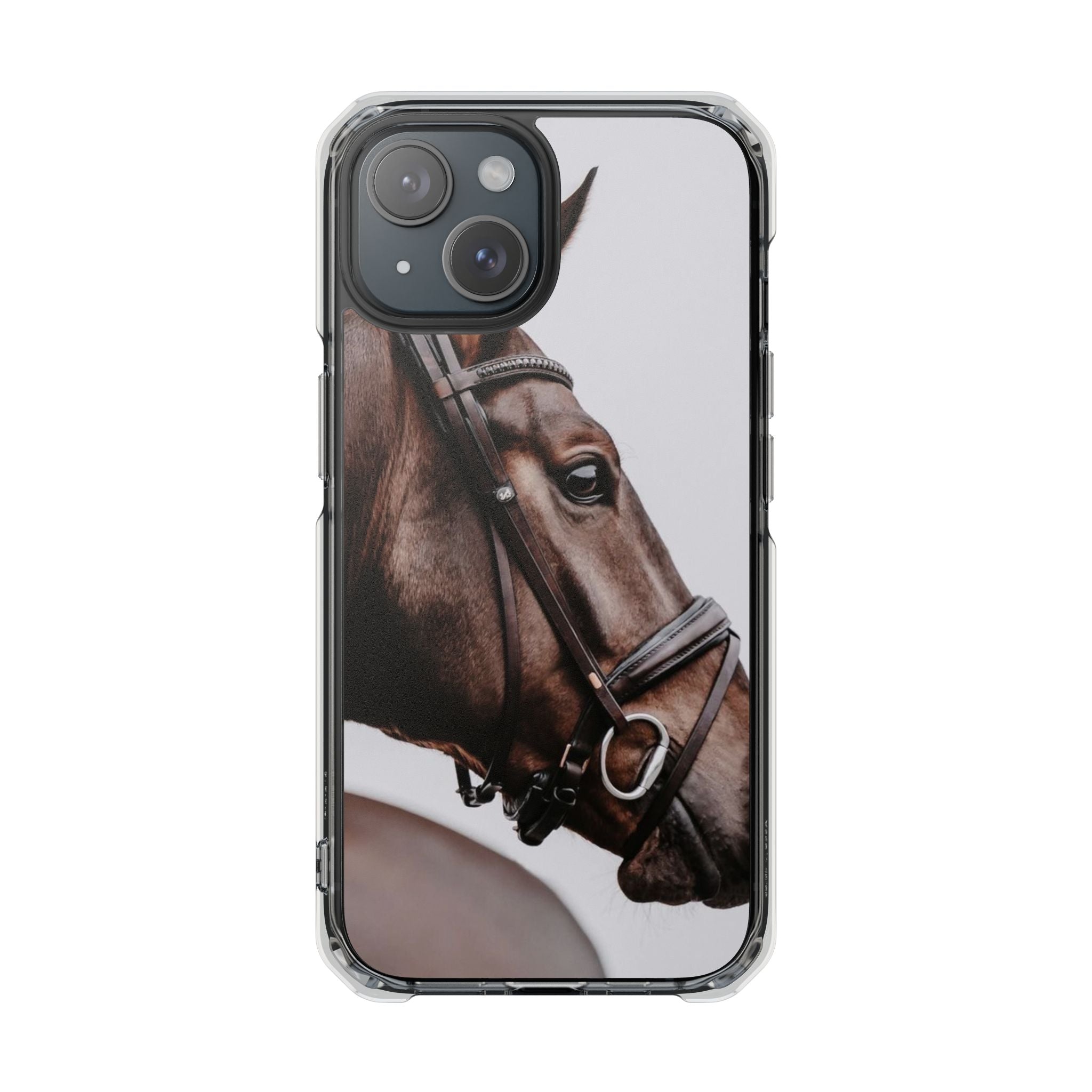 Elegant Horse Photography Magnetic Clear Impact Case, Animal Lover Gift, Stylish Phone Protector, Unique Cellphone Accessory, [...]