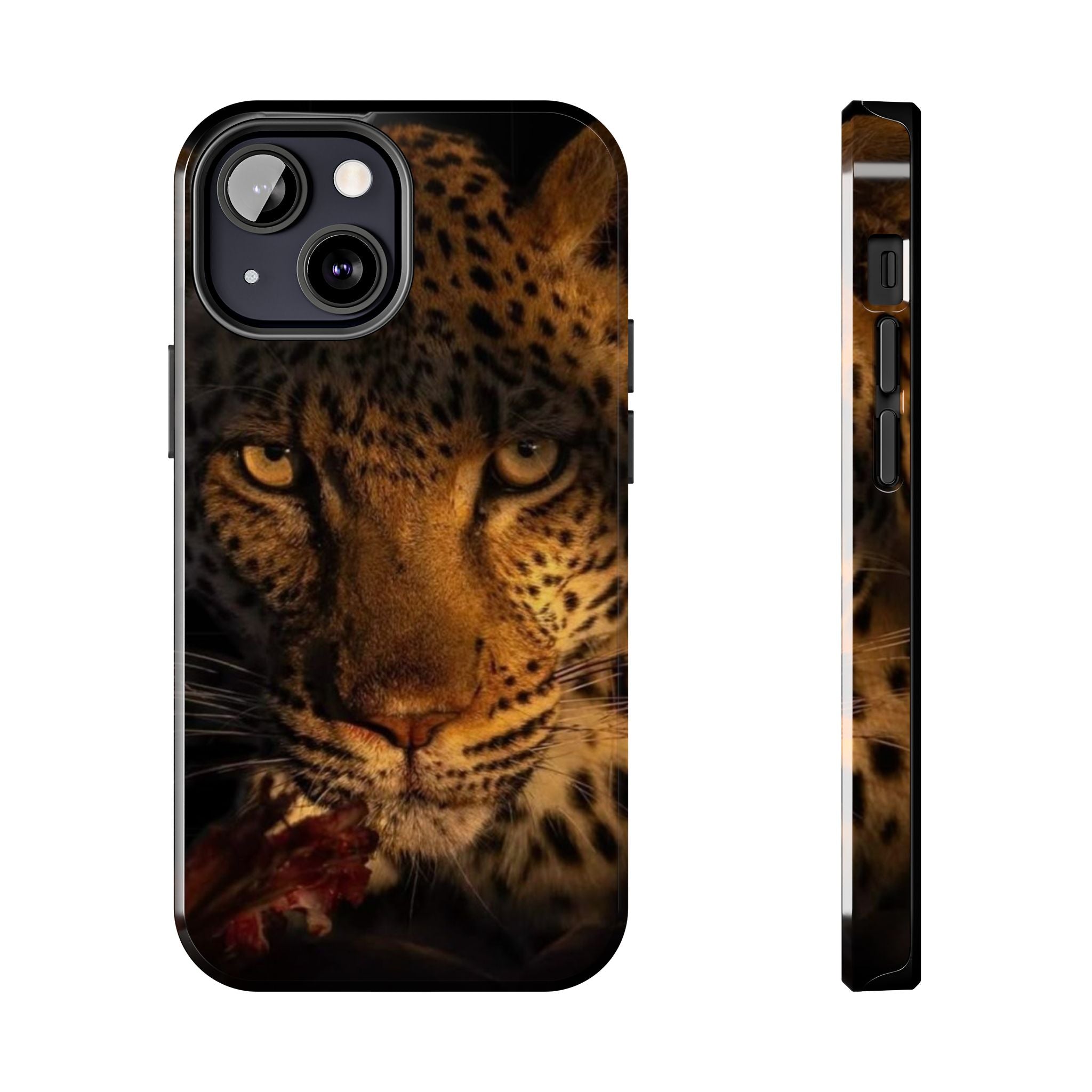 Fierce Leopard Phone Cases, Animal Print Accessories for Wildlife Lovers, Durable Tough Cases, Perfect Gift for Nature Enthusiasts, [...]