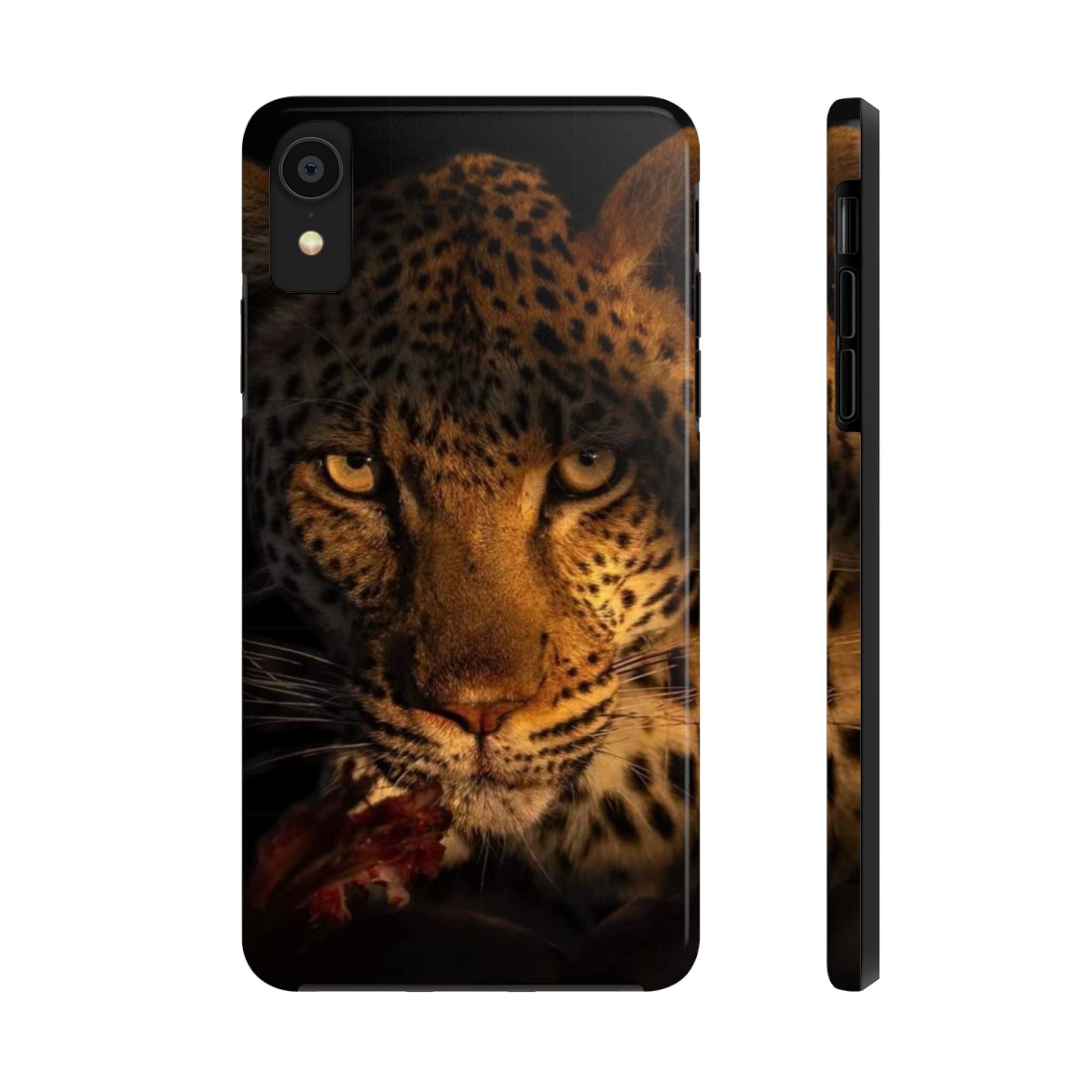 Fierce Leopard Phone Cases, Animal Print Accessories for Wildlife Lovers, Durable Tough Cases, Perfect Gift for Nature Enthusiasts, [...]