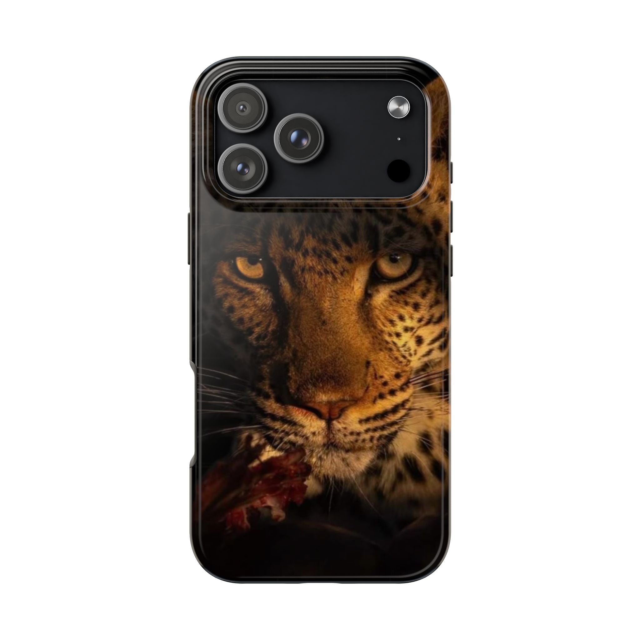 Fierce Leopard Phone Cases, Animal Print Accessories for Wildlife Lovers, Durable Tough Cases, Perfect Gift for Nature Enthusiasts, [...]