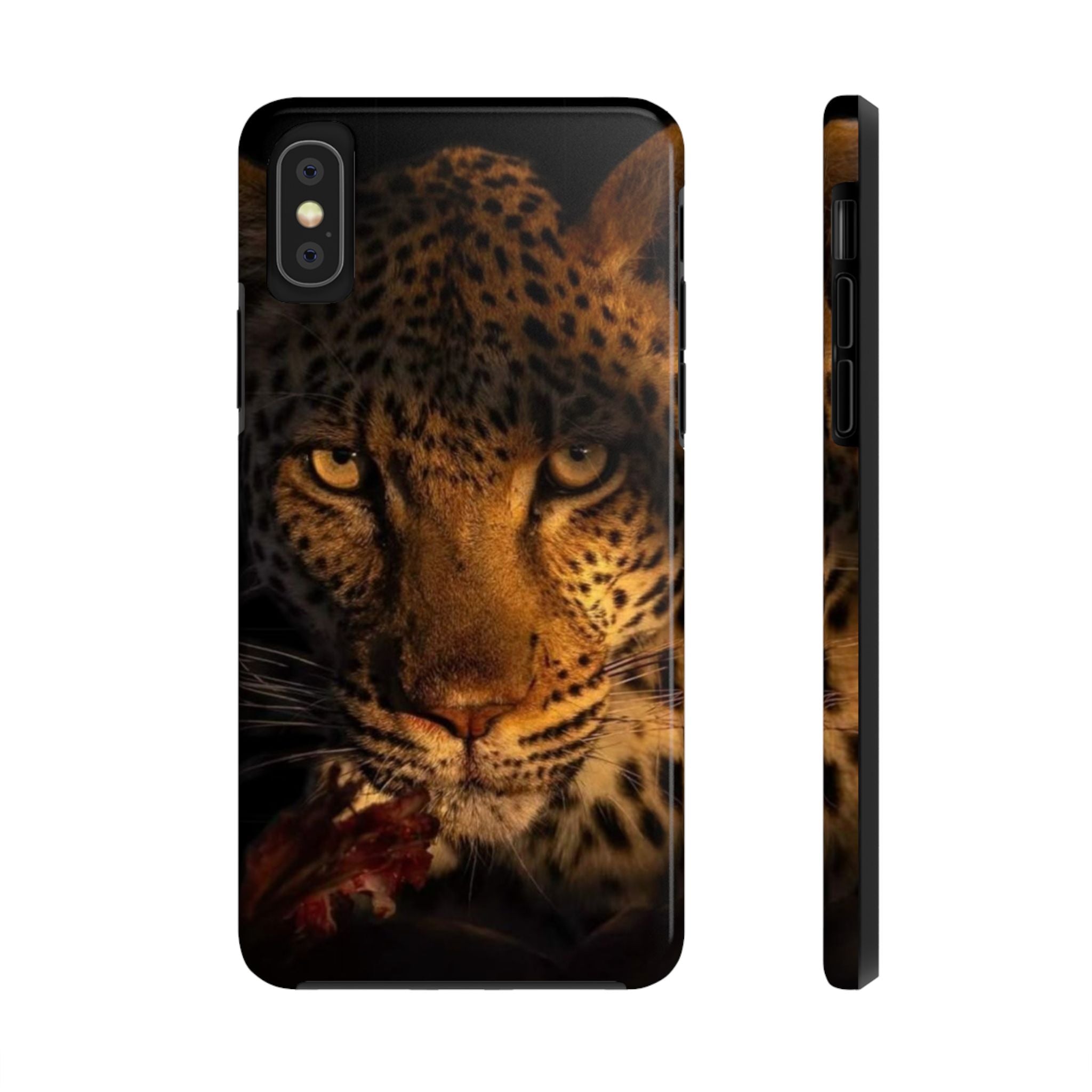Fierce Leopard Phone Cases, Animal Print Accessories for Wildlife Lovers, Durable Tough Cases, Perfect Gift for Nature Enthusiasts, [...]