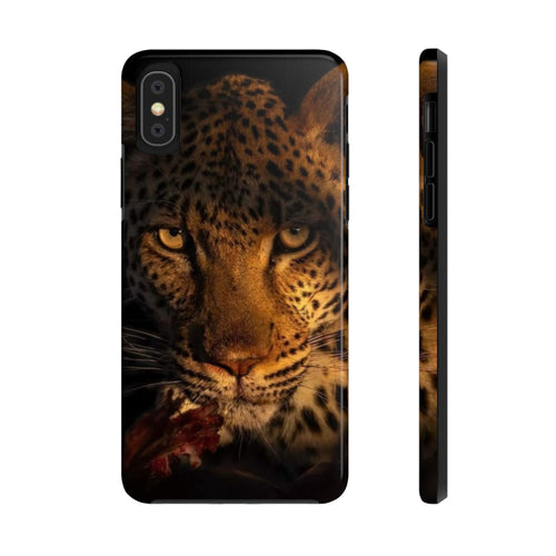 Fierce Leopard Phone Cases, Animal Print Accessories for Wildlife Lovers, Durable Tough Cases, Perfect Gift for Nature Enthusiasts, [...]