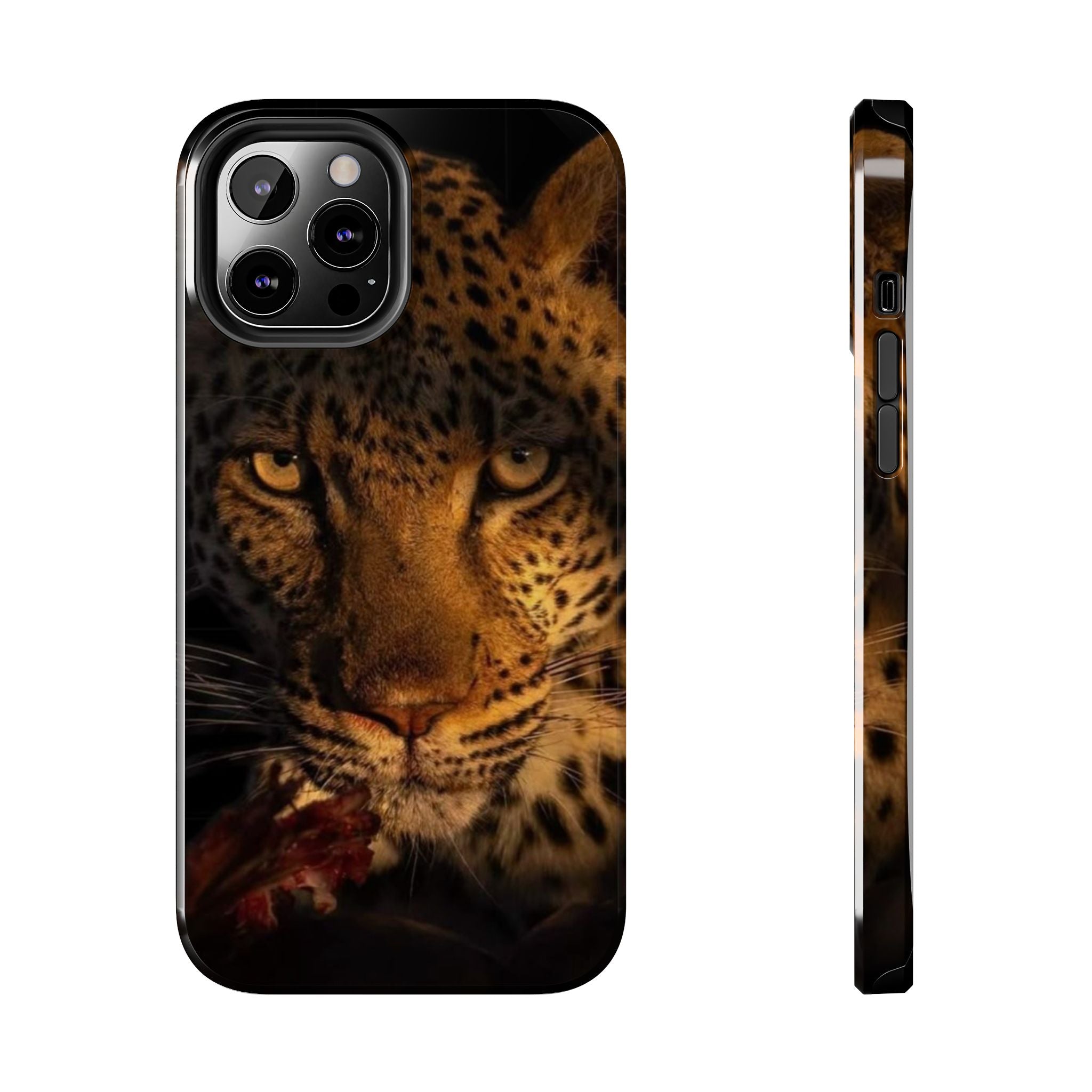Fierce Leopard Phone Cases, Animal Print Accessories for Wildlife Lovers, Durable Tough Cases, Perfect Gift for Nature Enthusiasts, [...]