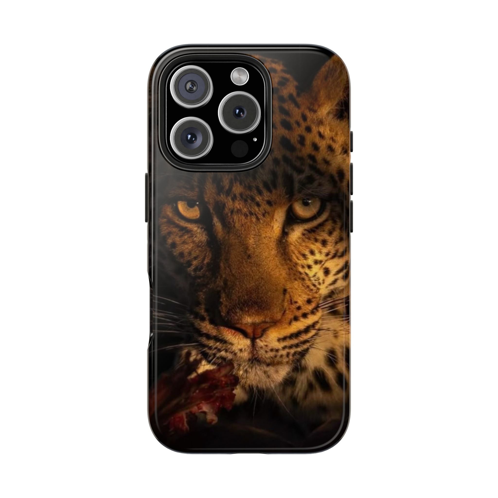 Fierce Leopard Phone Cases, Animal Print Accessories for Wildlife Lovers, Durable Tough Cases, Perfect Gift for Nature Enthusiasts, [...]