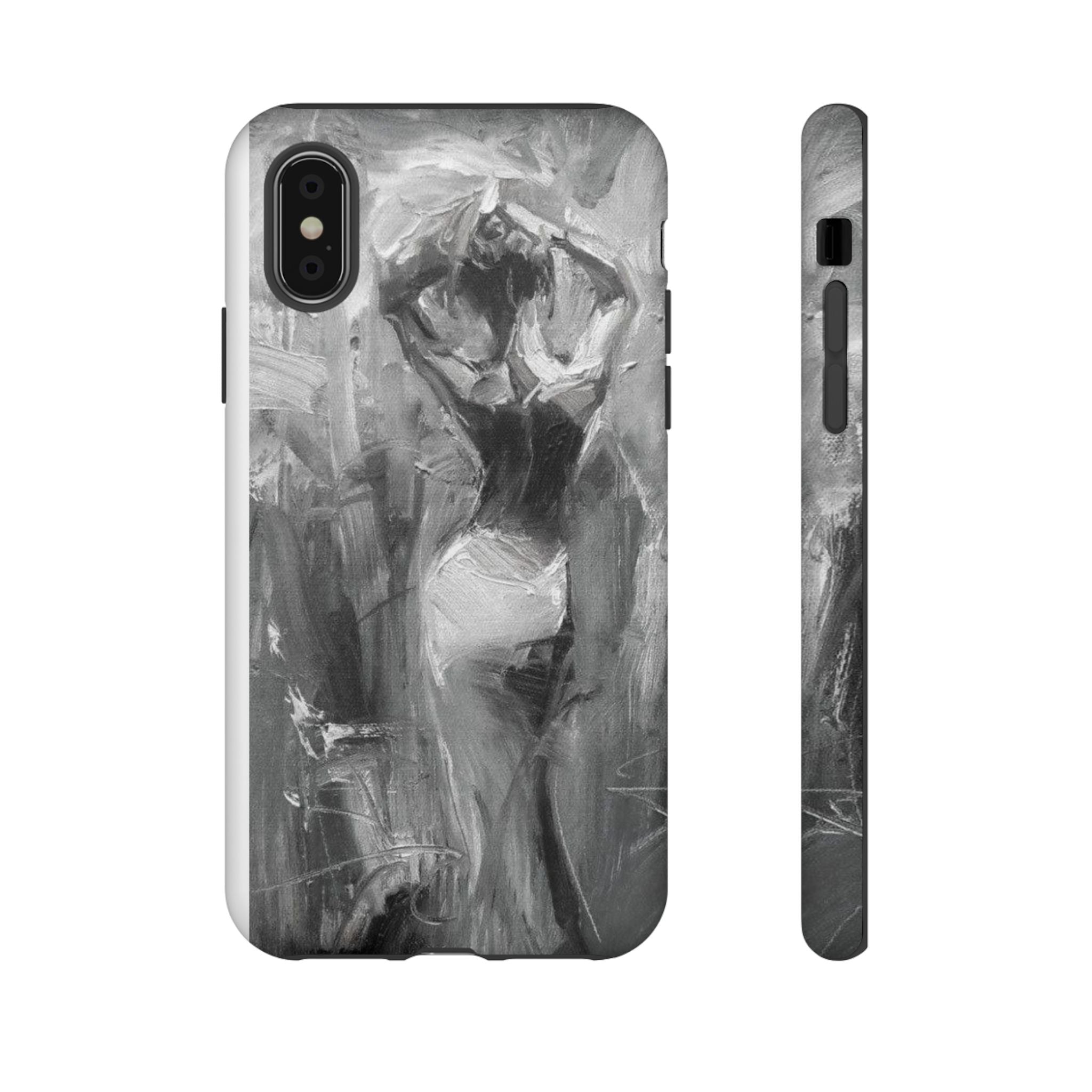 Stylish Phone Case for Tough Cases, Aesthetic Smartphone Cover, Art-Inspired Accessory, Fashionable Gift for Her, Unique Protection