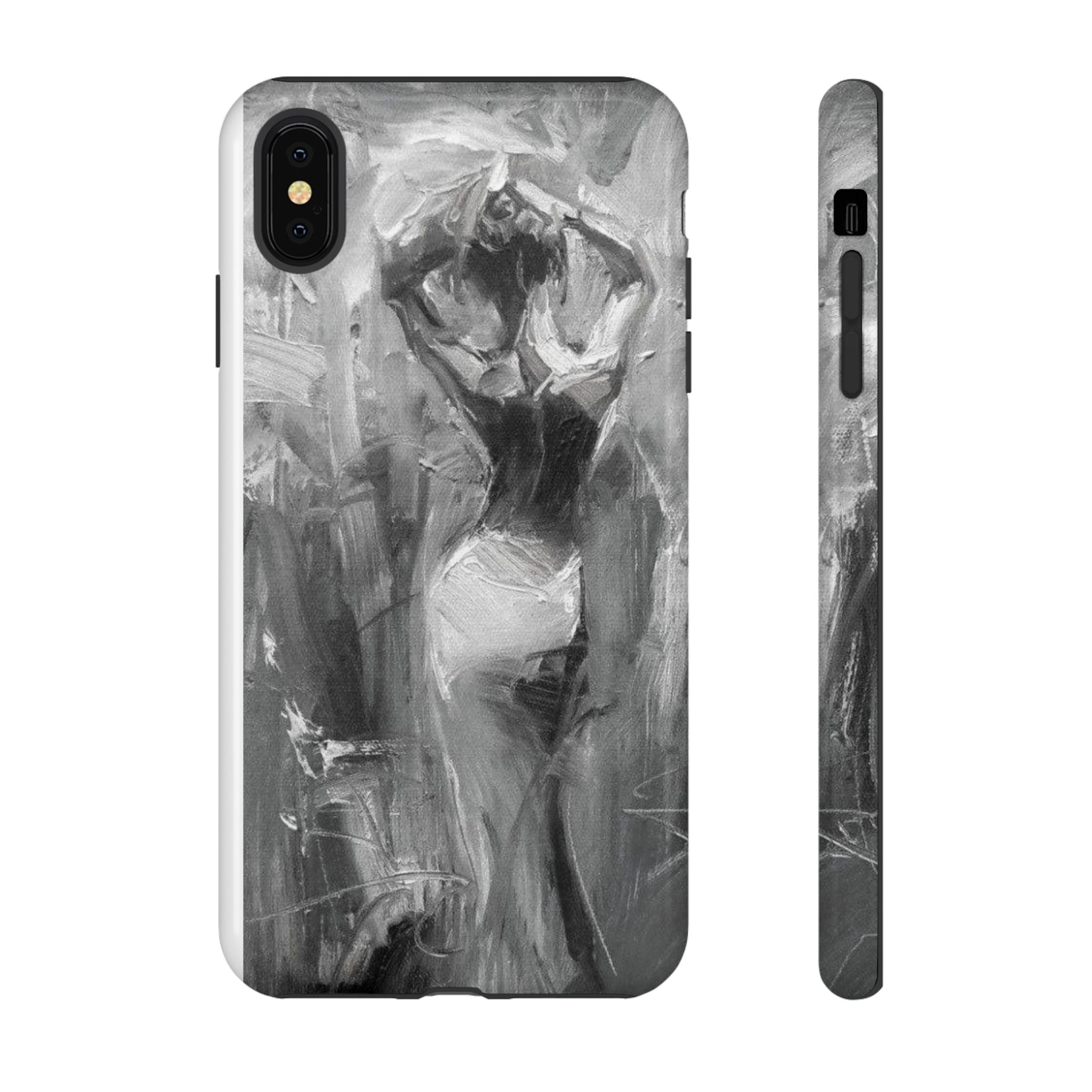 Stylish Phone Case for Tough Cases, Aesthetic Smartphone Cover, Art-Inspired Accessory, Fashionable Gift for Her, Unique Protection