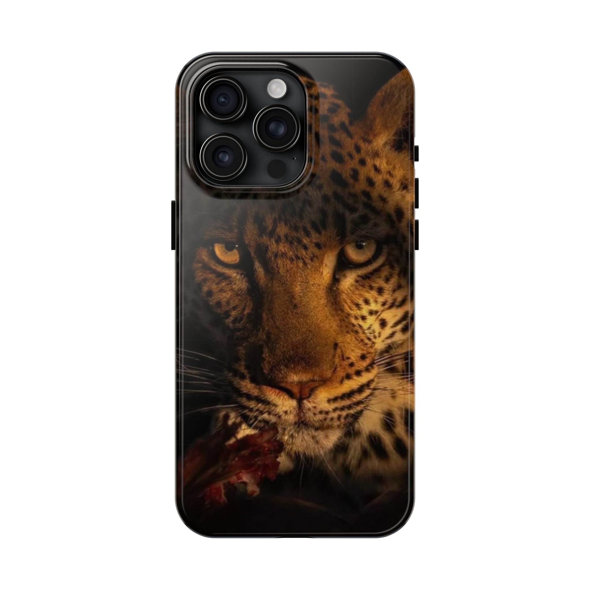 Fierce Leopard Phone Cases, Animal Print Accessories for Wildlife Lovers, Durable Tough Cases, Perfect Gift for Nature Enthusiasts, [...]