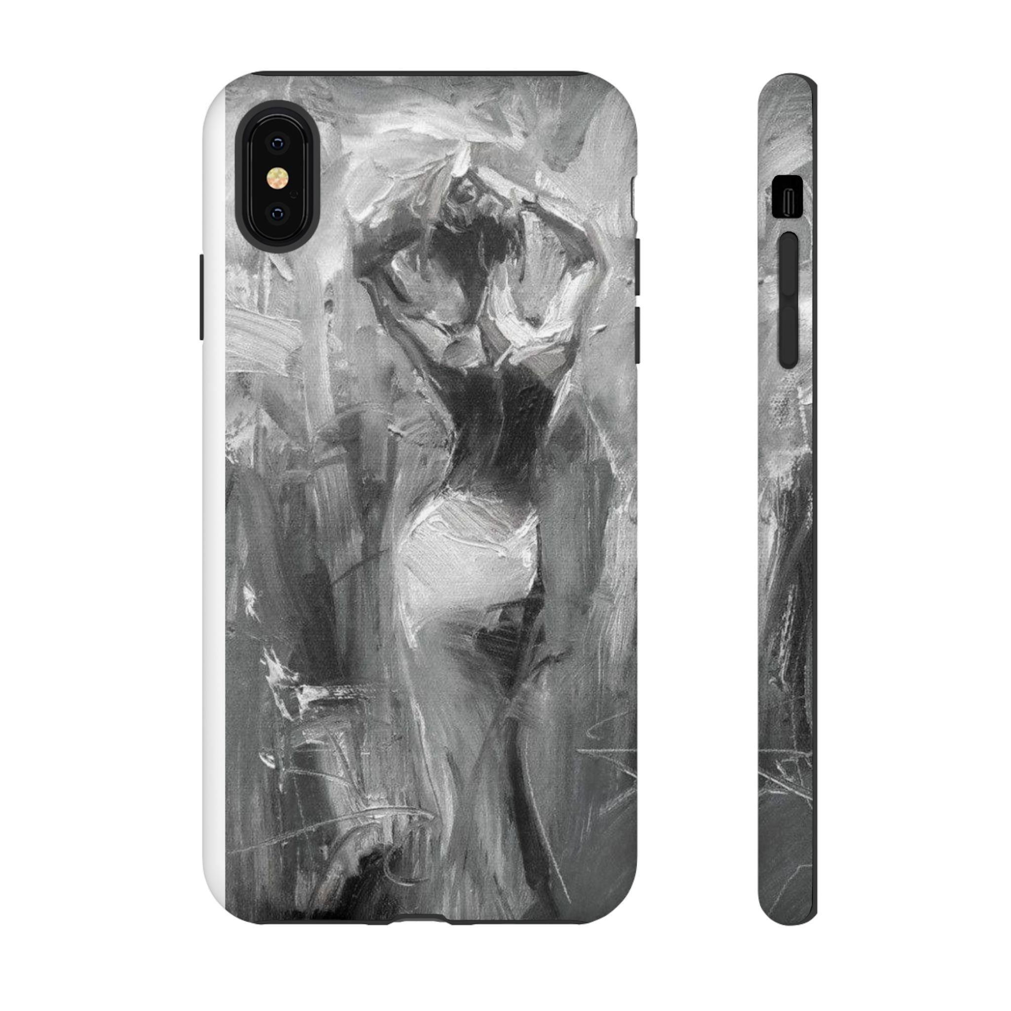 Stylish Phone Case for Tough Cases, Aesthetic Smartphone Cover, Art-Inspired Accessory, Fashionable Gift for Her, Unique Protection