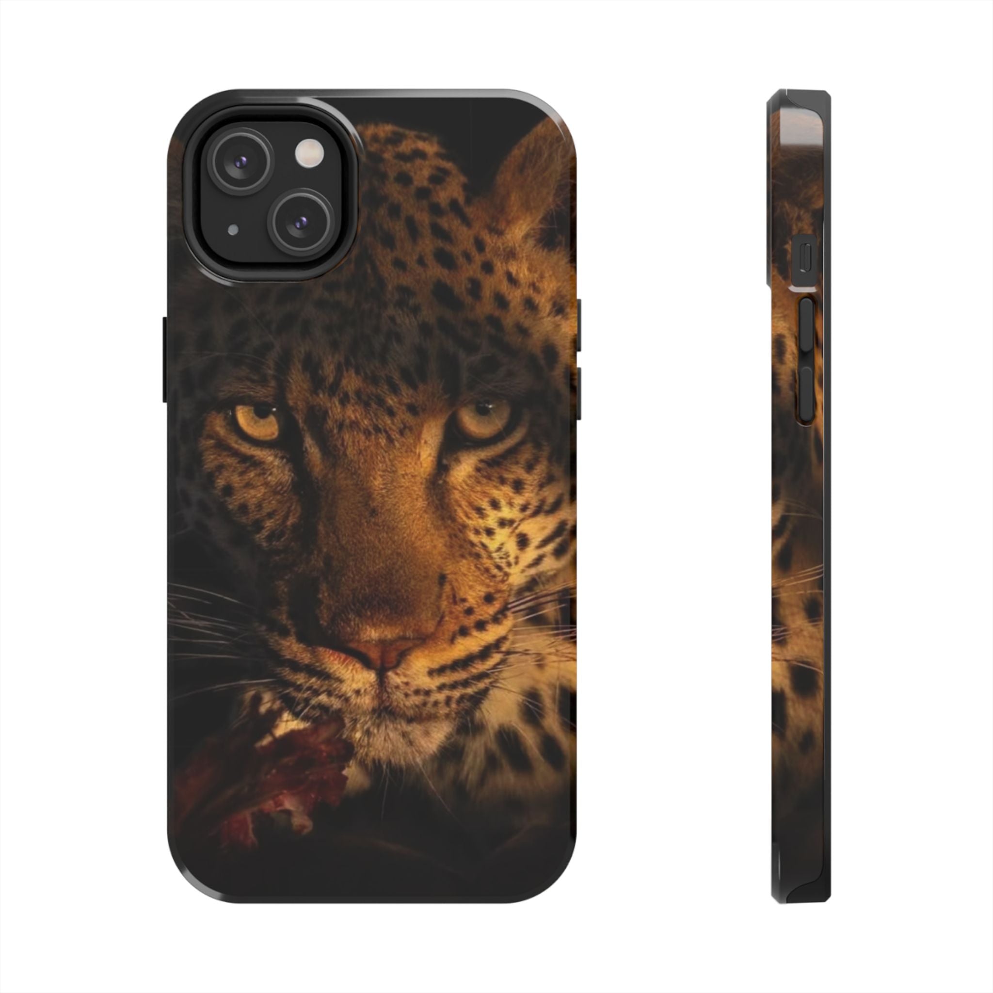 Fierce Leopard Phone Cases, Animal Print Accessories for Wildlife Lovers, Durable Tough Cases, Perfect Gift for Nature Enthusiasts, [...]