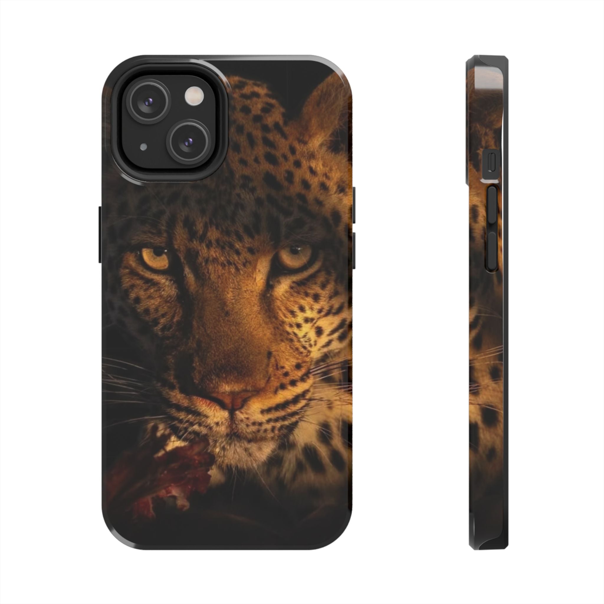 Fierce Leopard Phone Cases, Animal Print Accessories for Wildlife Lovers, Durable Tough Cases, Perfect Gift for Nature Enthusiasts, [...]