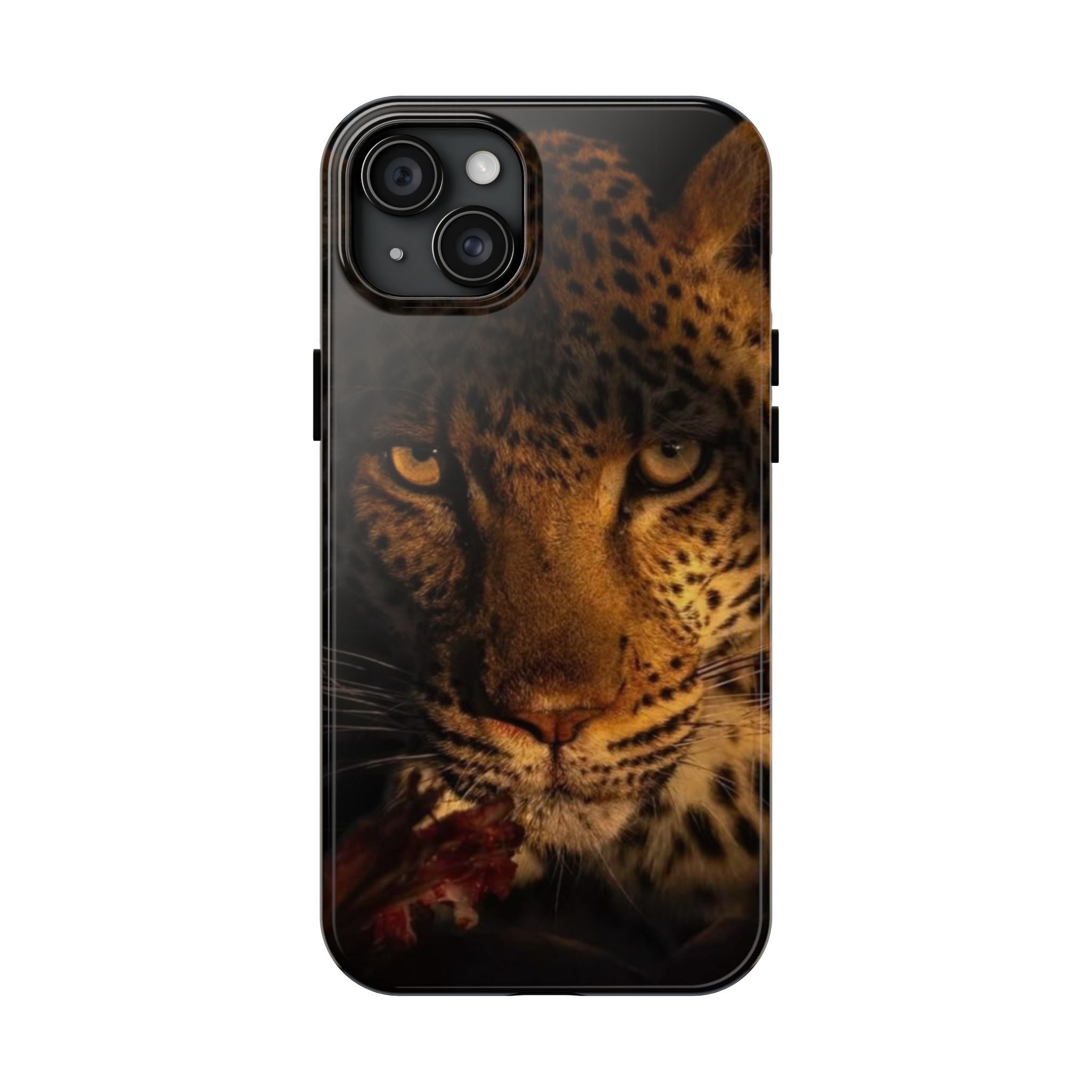 Fierce Leopard Phone Cases, Animal Print Accessories for Wildlife Lovers, Durable Tough Cases, Perfect Gift for Nature Enthusiasts, [...]
