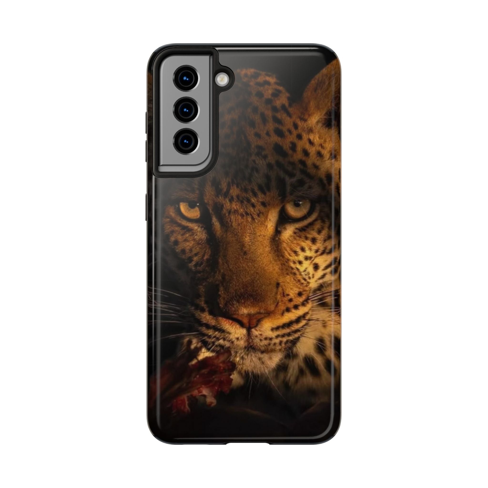Fierce Leopard Phone Cases, Animal Print Accessories for Wildlife Lovers, Durable Tough Cases, Perfect Gift for Nature Enthusiasts, [...]